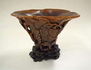 Danish Unknown Goldsmith - Libation cup and stand
