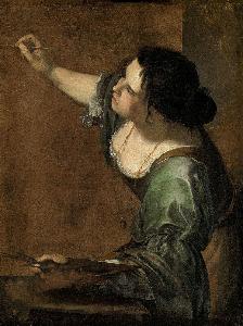 Artemisia Gentileschi - Self-portrait as the Allegory of Painting (La Pittura)
