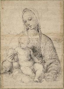 Raphael Coxcie - Madonna of the Pomegranate, c. 1504
