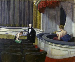 Edward Hopper - Two on the Aisle