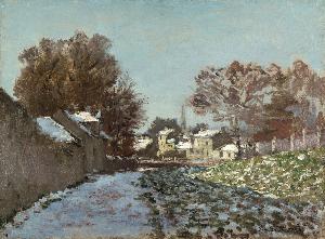 Claude Monet - Snow at Argenteuil (Neige à Argenteuil)