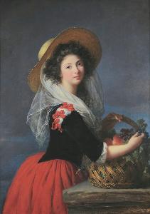 Louise Elisabeth Vigée Le Brun - Portrait of Marie-Gabrielle de Gramont, Comtesse de Caderousse