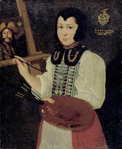 Anna Maria Waser - Self-Portrait at the Age of Twelve