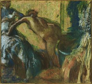 Hilaire-Germain-Edgar Degas - After the Bath
