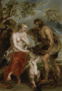 Workshop Of Peter Paul Rubens - Meleager and Atalanta
