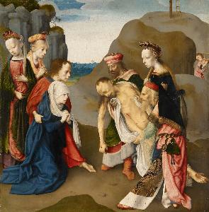 Master Of The Virgo Inter Virgines - Lamentation over the Dead Christ