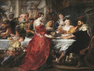 Workshop Of Peter Paul Rubens - The Feast of Herod