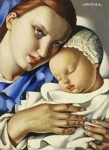 Tamara De Lempicka - Mother and Child