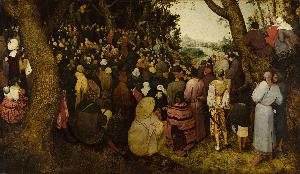 Pieter Bruegel The Elder - The Sermon of Saint John the Baptist
