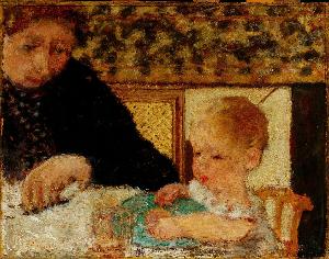Pierre Bonnard - Grandmother with a Child