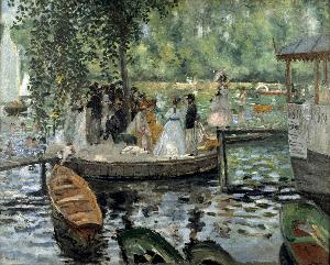 Pierre-Auguste Renoir - Title in Swedish: La Grenouillère