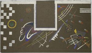Wassily Wassilyevich Kandinsky - Model of Pannel for the Exhibit of Juryfreie: Wall C