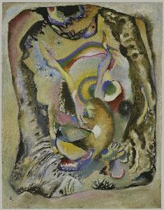 Wassily Wassilyevich Kandinsky - Bild auf hellem Grund (Paiting with Clear Background)