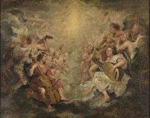 Workshop Of Peter Paul Rubens - Musizierende Engel