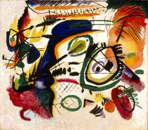 Wassily Wassilyevich Kandinsky - Fragment I for Composition VII (Center)