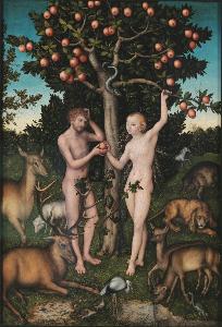 Lucas Cranach The Elder - Adam and Eve