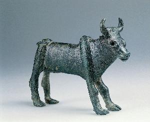 Danish Unknown Goldsmith - Bull statuette