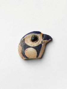 Danish Unknown Goldsmith - Falcon-headed inlay representing the Egyptian god Horus