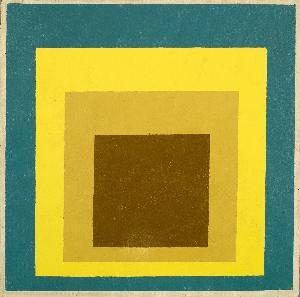 Josef Albers - Study for Homage to the Square: Still Remembered