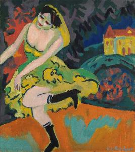 Ernst Ludwig Kirchner - Variety Dancer