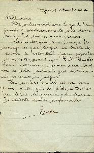 Frida Kahlo - Letter from Frida Kahlo to Alejandro Gómez Arias, December 15, 1922