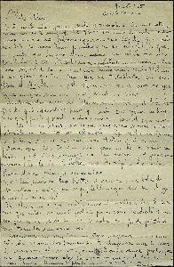 Frida Kahlo - Letter from Frida Kahlo to Alejandro Gómez Arias, July 25, 1925