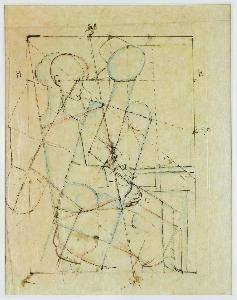 Diego Rivera - Sketch for The Mathematician