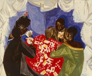 Jacob Lawrence - The Card Game