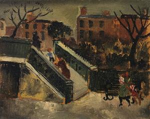 Christopher Wood - The Steps, Chelsea