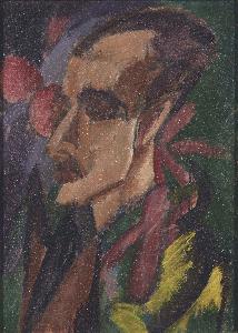 Ernst Ludwig Kirchner - Portrat Gewecke