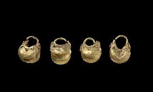Danish Unknown Goldsmith - Four Earrings