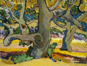 Emily Carr - Trees in France