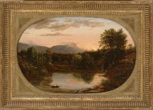 Thomas Cole - View of Catskill Creek (formerly Distant View of Roundtop)