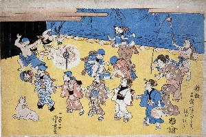Utagawa Kuniyoshi - Bon-bon Uta，Children\