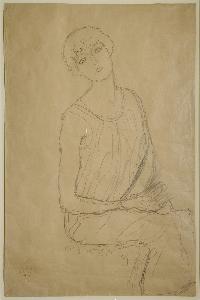 Gustave Klimt - Female Figure