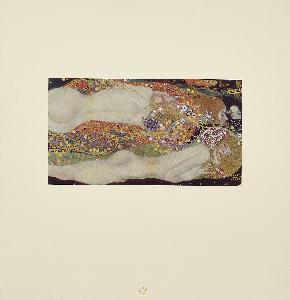 Gustave Klimt - Watersnakes II, 1904. Print from the portfolio \