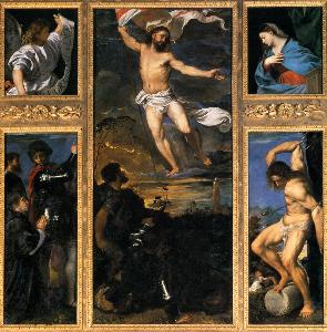 Titian Ramsey Peale Ii - Polyptych of the Resurrection