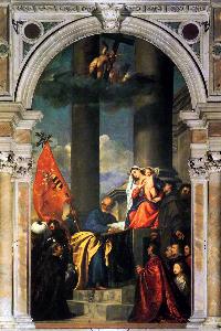 Titian Ramsey Peale Ii - The Madonna of the Pesaro Family