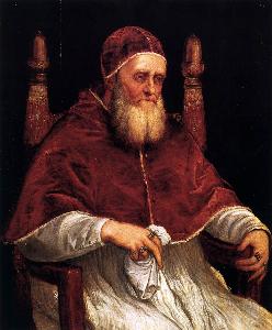 Titian Ramsey Peale Ii - Portrait of Pope Julius II