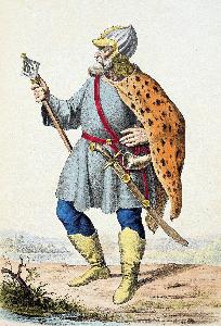 Josef Kriehuber - Arpad, Grand Prince of the Hungarians
