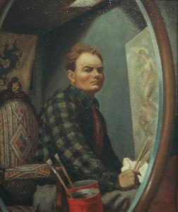 Bertram Augustus Curry - Self-portrait