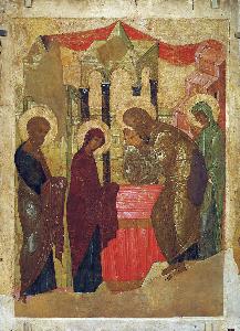Andrey Rublyov (St Andrei Rublev) - Presentation of Jesus at the Temple