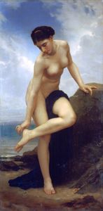 William Adolphe Bouguereau - After the bath 1875