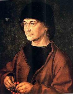 Albrecht Durer - portrait De Son Pere, florence Uffizzi