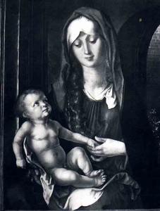 Albrecht Durer - Virgin and Child Before A Arcade
