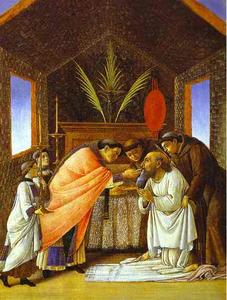 Sandro Botticelli - Last Communion of St. Jerome