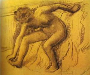 Edgar Degas - After Bath