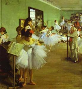 Edgar Degas - Dancing Examination