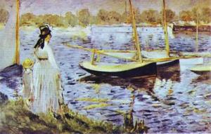 Edouard Manet - The Banks of the Seine at Argenteuil