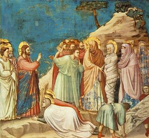 Giotto Di Bondone - Scrovegni - [25] - Raising of Lazarus
